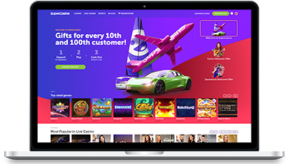 SuperCasino Screenshot SuperCasino Screenshot