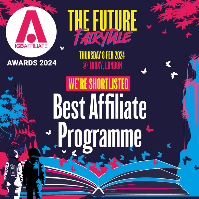 Best affiliate programme award